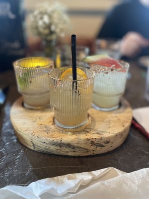 Margarita flight - it was a perfect amount