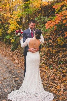 Beautiful wedding in the mountains