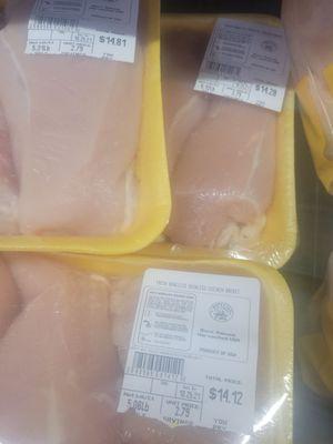 Selling almost expired chicken that's been re-labeled seems like a real shady thing to do to your "valued" customers.