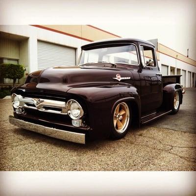 1956 Ford F100 build by Foothill Fabrication. An amazing truck built for R.Narron.