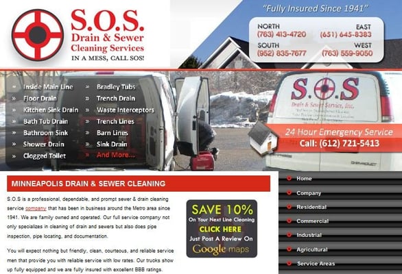 Jeff's SOS Drain and Sewer Cleaning