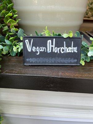 Vegan Horchata agua fresca