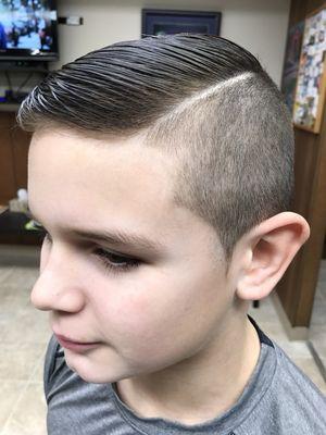 #1fade, lineup, combover, hard part. "Uptown"cut.