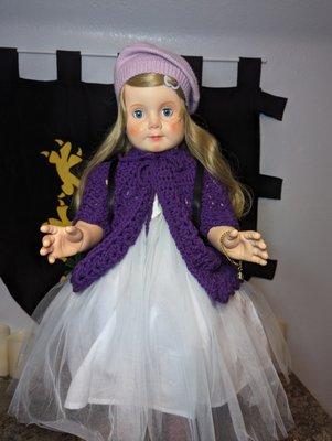 1959-1961 35" Ideal Patti Playpal doll has a new life after her longer stay here at the doll hospital!