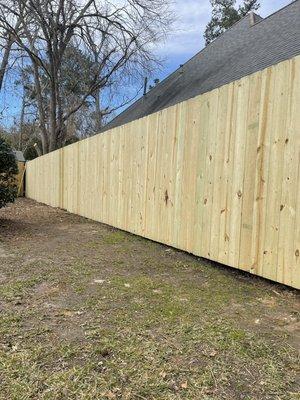 6 ft privacy fence replacement