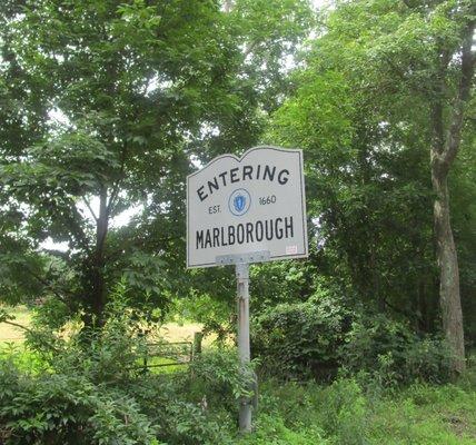 Entering Marlborough from Sudbury.