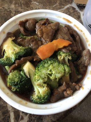 Beef and broccoli