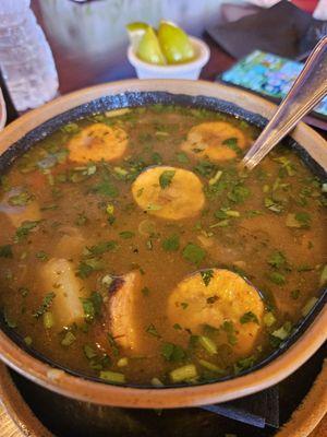 Sopa de tostones