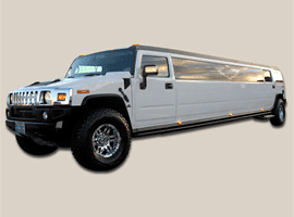 White hummer limo service Tampa