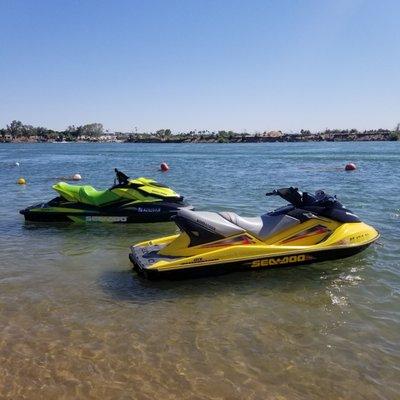 Family friendly fun! Hang out in the water at the beach or blast off on a boat or jet ski.