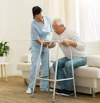 Caregivers are trained in-house and personally matched.