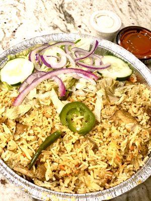 Chicken briyani (Bombay Biryani)