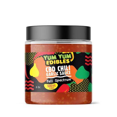 Spice up your meals with CBD Chili Garlic Sauce 500mg CBD