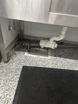 The drain looks like this every time.