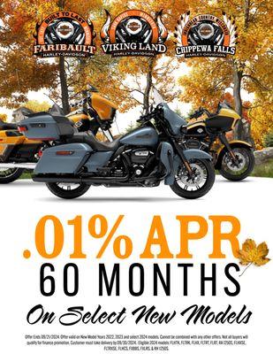 Through Sept 21st at CFHD -lock in rates starting at .01% APR for 60 months! Disclaimer: https://tinyurl.com/426rwxbx