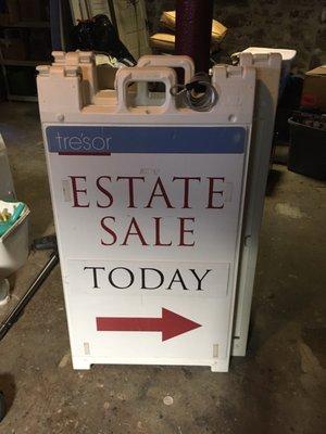 Look for our signs! Proper bold signage is key to allowing customers to find our high value sales.