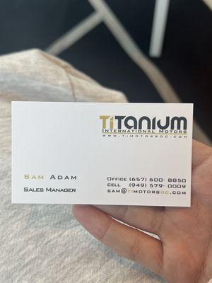 Titanium International Motors