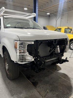 Ford F-150 front end repair