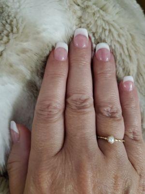 My French manicure by Kim