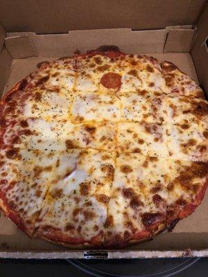 Half cheese/half pepperoni