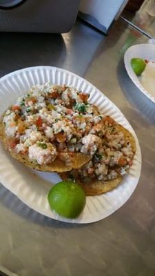 Ceviche de pescado