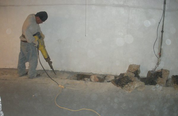 Breaking the surface: interior waterproofing begins