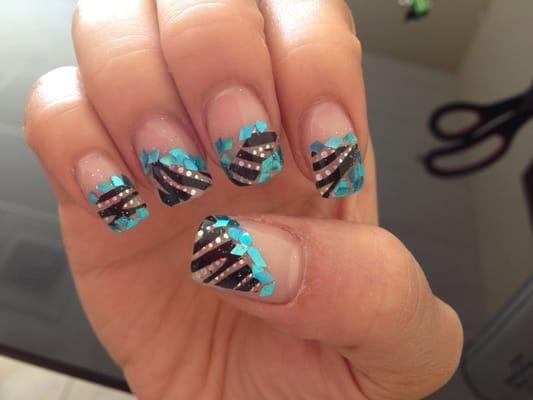 Gel with zebra sticker fr BeBe