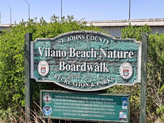 Vilano Beach Nature Boardwalk