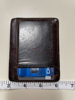 Wallet width