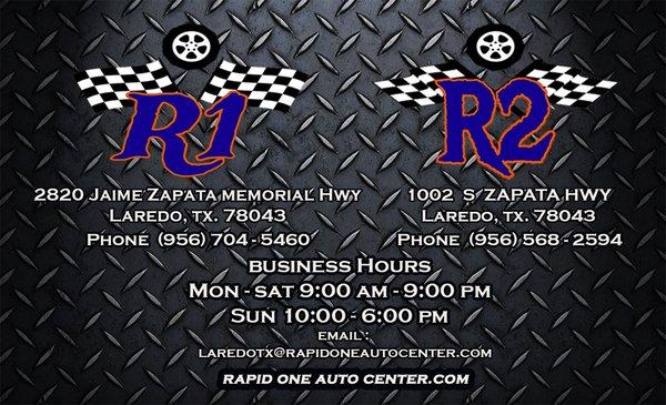 Rapid Two Auto Center LLC