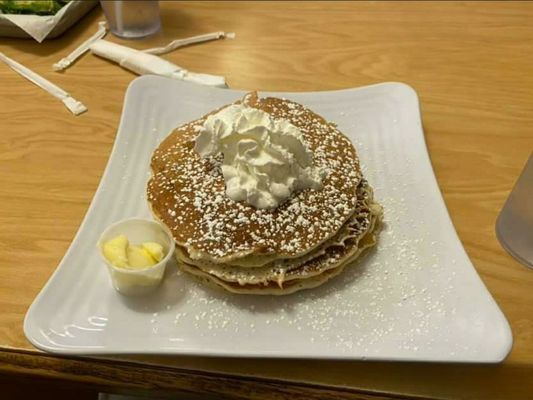 Pancake for dinner, because why not.