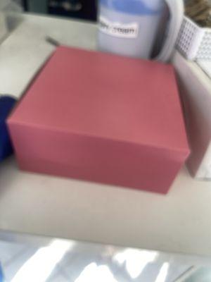 Famous pink box