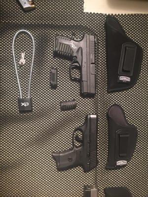 XDS-9 3.3 9mm size comparison to LC9s 9mm