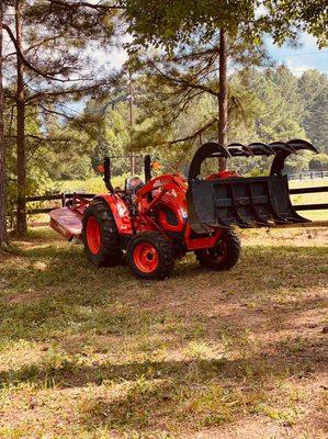 We offer tractor work