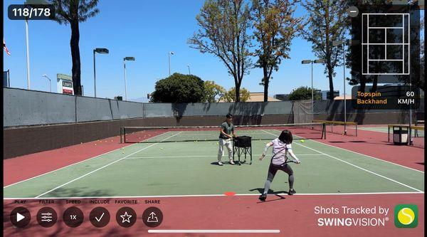 Adult Tennis Lesson