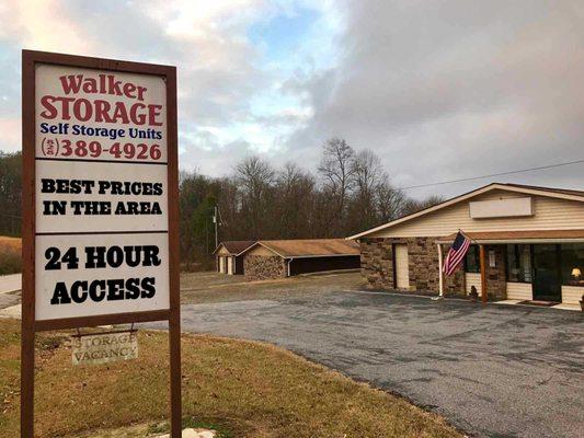 Walker Storage facility at 1942 Old HWY 64 in Hayesville, NC 28904