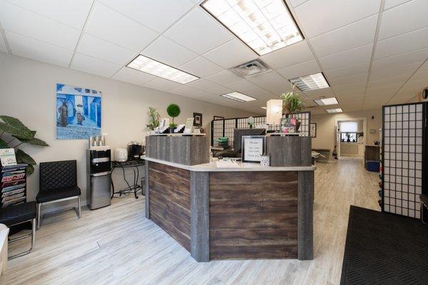 Hoboken Integrated Healthcare, Hoboken Disc Center, Reception Area