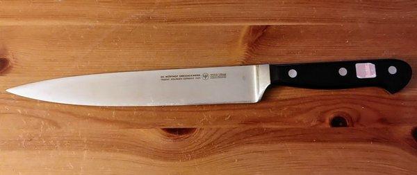 A used Wusthof 8 inch classic carving knife for $5 and change...    Thank you!