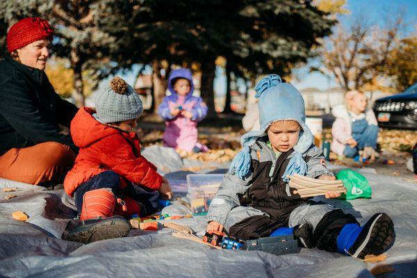 Forest Preschool at our Vineyard Location