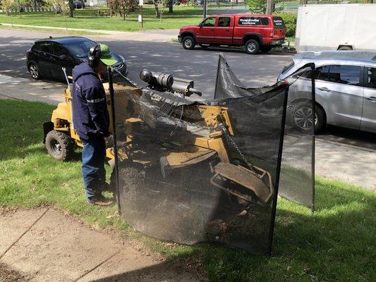 Call Jeff for Stump Grinding