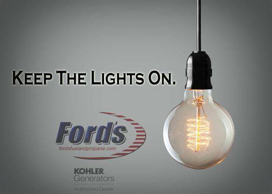 We can keep the lights on in your home with a Kohler standby generator.