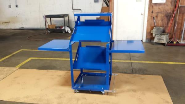 Setup cart for semiconductor industry.