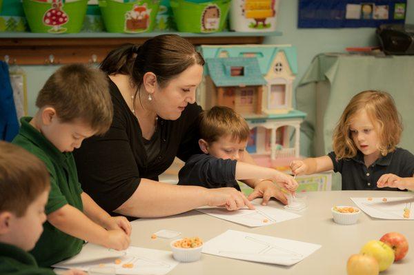 Tactile learning in the classroom!