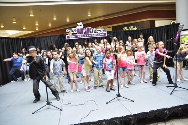 Spring performance at the Kitsap Mall.