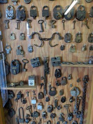 Part of our lock collection