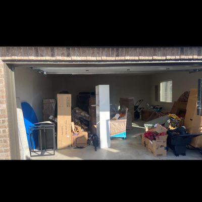 Garage cleanout in Owasso, OK