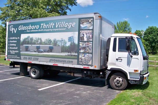 Truck for pickups and deliveries