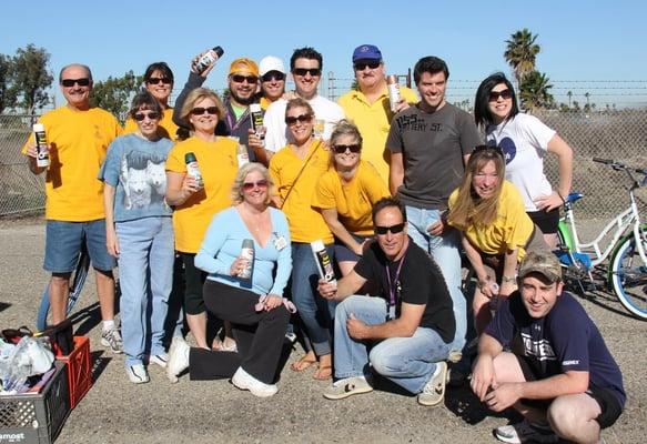 Lions against Graffiti In Seal Beach.