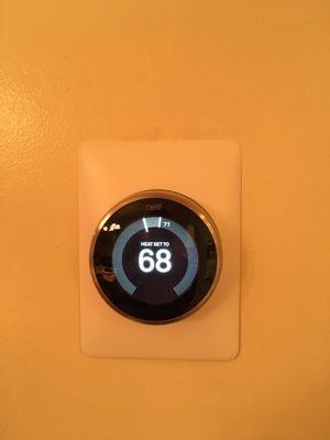 Wohoo! Thanks to Bob we now can use our NEST Thermostat.