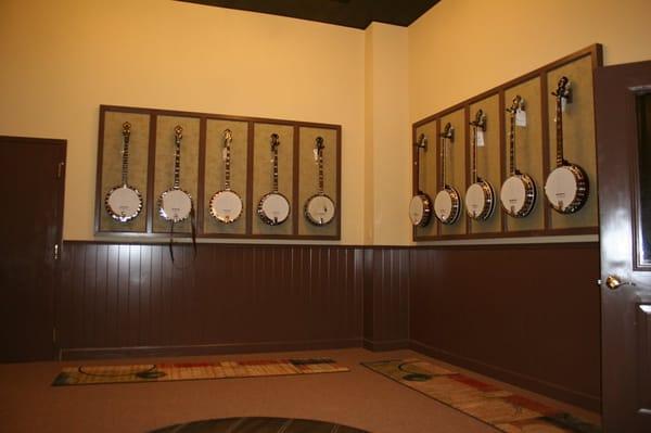 The Sullivan Banjo Company Showroom